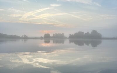 Zon, mist en meer